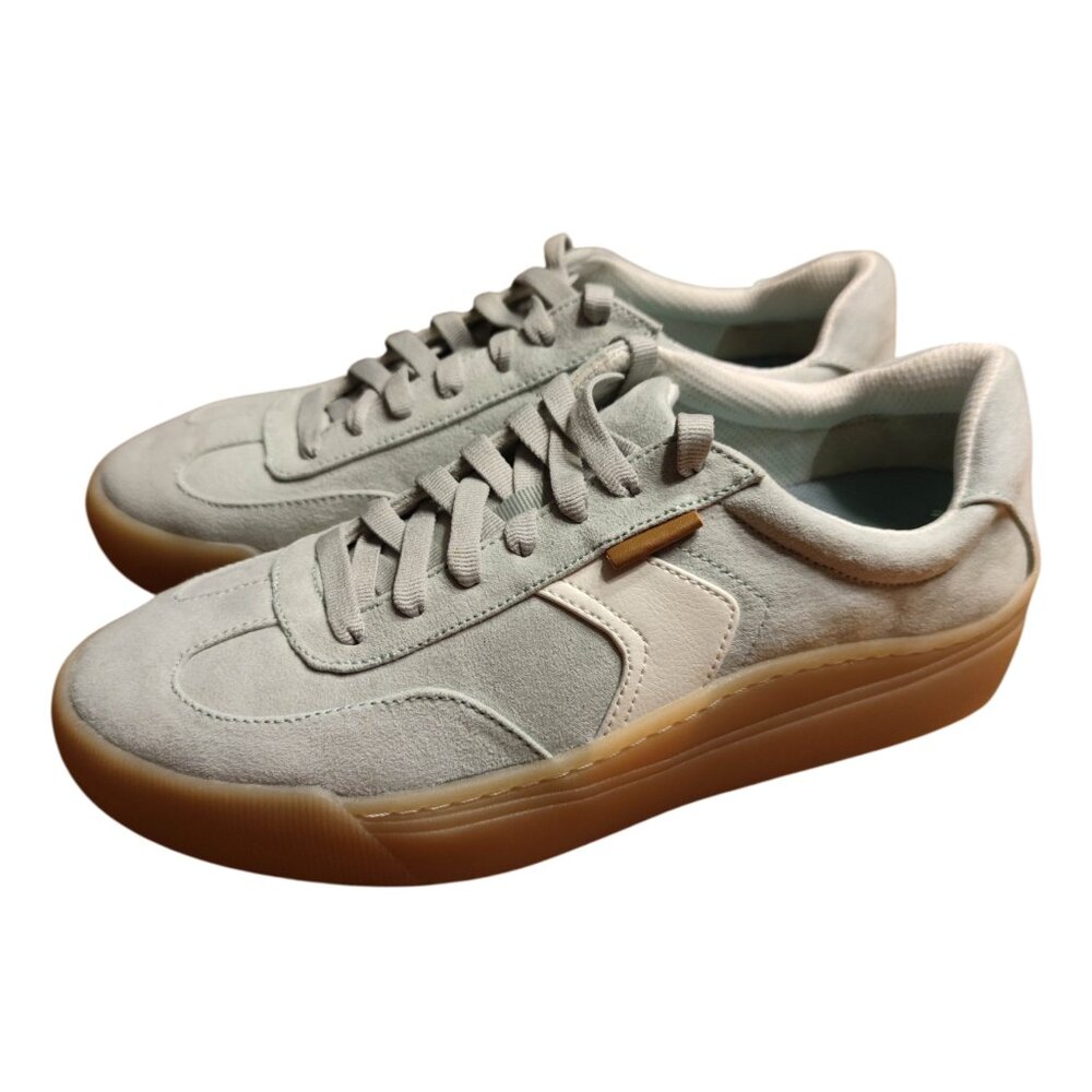 Dr. Scholl's Women's Time Off Win Platform Sneaker Size 7.5 M Light Blue